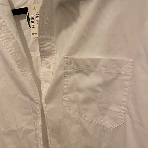 Aeopostale oversized boyfriend button-up shirt, XS, small - Picture 3 of 3